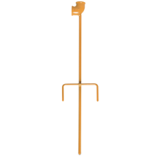 Metalen grondpen 60 cm bocht 90