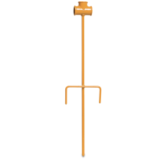 Metalen grondpen 60 cm T stuk 