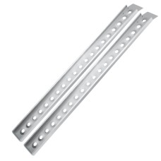 2 aluminium oprijplaten voor motoren en ATV - 163 cm - 364 kg