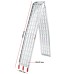1 oprijplaat motorfiets ATV Quad opvouwbaar aluminium 310cm 540kg