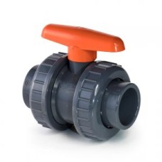 VDL PVC kogelkraan 32 mm dubbele wartel