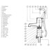 Handpomp met wandflens - nr. 2