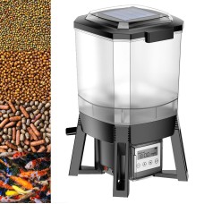 Visvoederautomaat | Met zonnepanneel